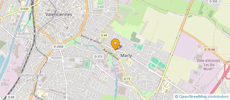 localisation de l'entreprise BJM INFORMATIQUE à MARLY