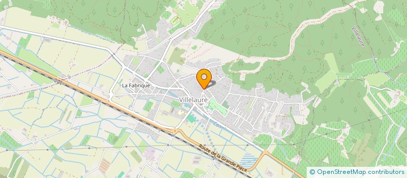 localisation de l'entreprise BJM MACONNERIE  VILLELAURE