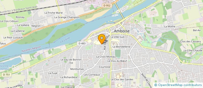 localisation de l'entreprise BJMH 62  AMBOISE