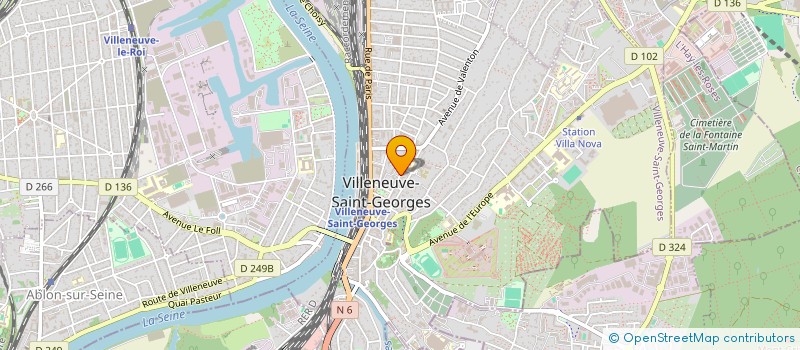 localisation de l'entreprise BJN DECO  PARIS