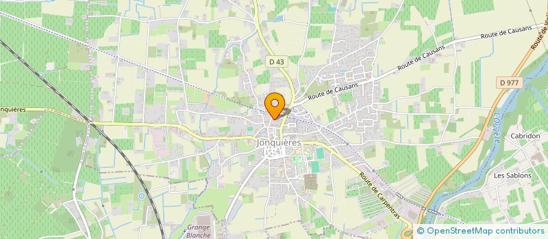 localisation de l'entreprise BJN DISTRIBUTION à JONQUIERES
