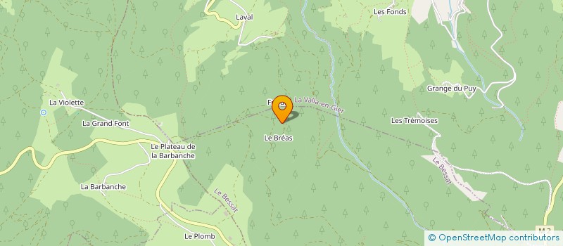 localisation de l'entreprise BJORNARLIE  LE BESSAT