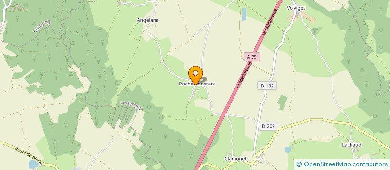 localisation de l'entreprise BJP CONSEILS  LORLANGES