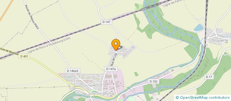 localisation de l'entreprise BJP TRANS  LIZY-SUR-OURCQ