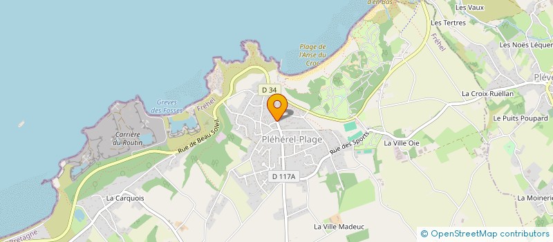 localisation de l'entreprise BJR à FREHEL