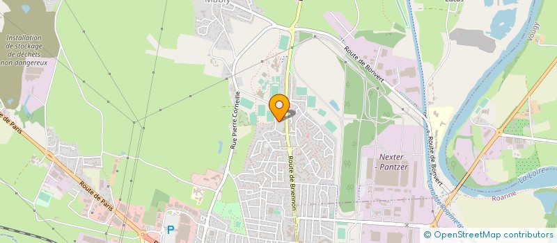 localisation de l'entreprise BJR DEVELOPPEMENT  MABLY