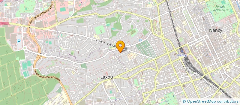 localisation de l'entreprise BJR PARIS BELLO  NANCY