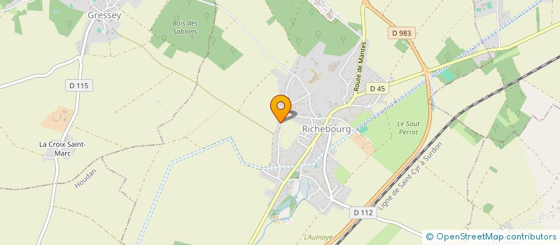 localisation de l'entreprise BJS  RICHEBOURG