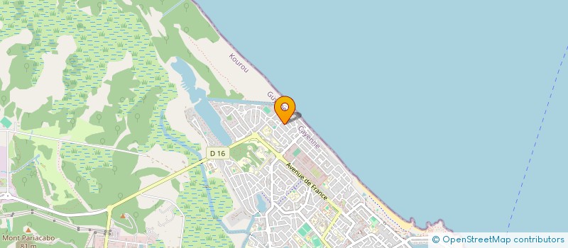 localisation de l'entreprise BJS à KOUROU