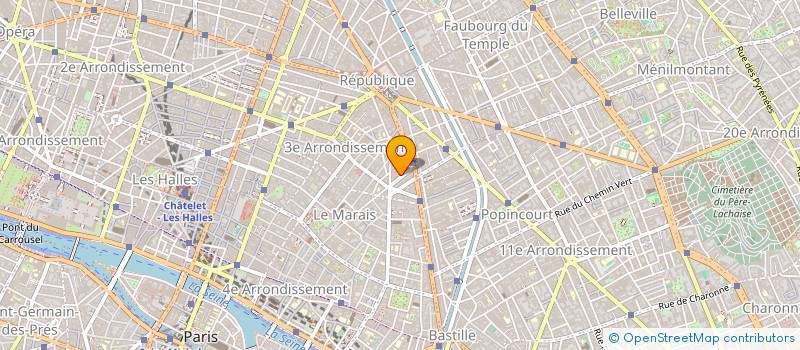 localisation de l'entreprise BJS TRADE  PARIS