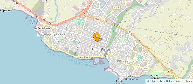 localisation de l'entreprise BJSL à SAINT-PIERRE