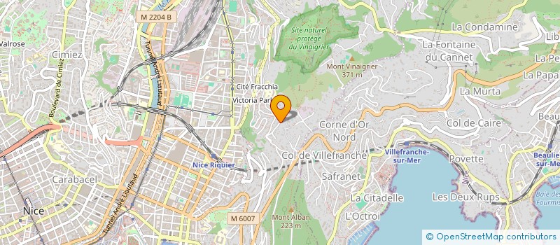 localisation de l'entreprise BJT à NICE