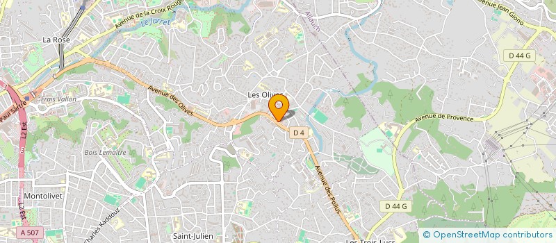localisation de l'entreprise BJTL à MARSEILLE