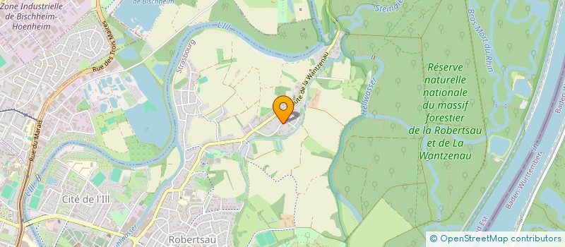 localisation de l'entreprise BJTR  STRASBOURG