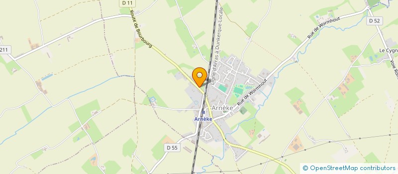 localisation de l'entreprise BJV  ARNEKE