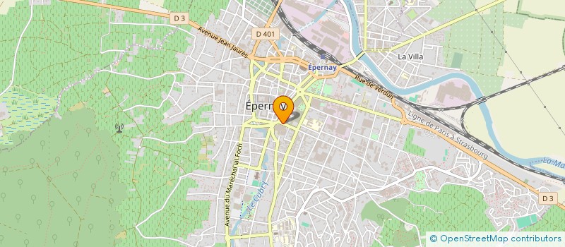 localisation de l'entreprise BJY à EPERNAY