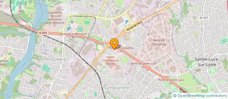 localisation de l'entreprise BJY ADVICE  NANTES