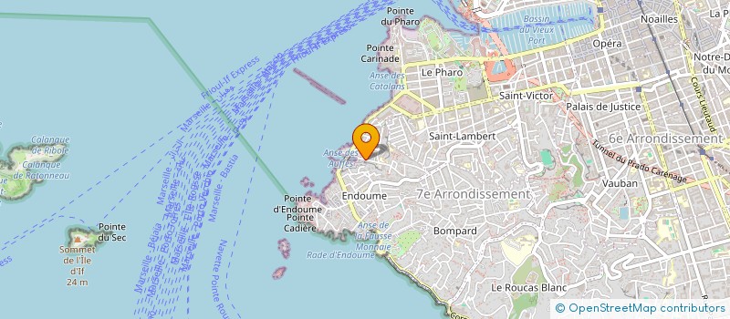 localisation de l'entreprise BK  MARSEILLE