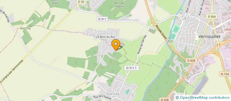 localisation de l'entreprise BK AUTO 28 à GARNAY