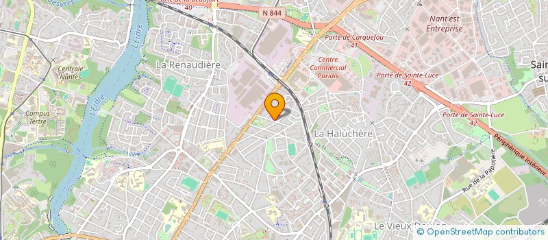 localisation de l'entreprise BK AUTOMOBILE à NANTES