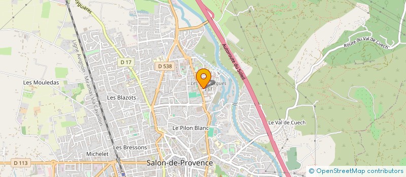 localisation de l'entreprise BK.AUTOS  SALON-DE-PROVENCE