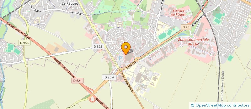 localisation de l'entreprise BK BARBER  SIN-LE-NOBLE