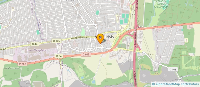 localisation de l'entreprise BK BAT à VILLEPARISIS