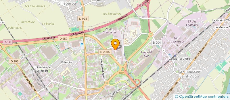 localisation de l'entreprise BK BLOIS ARPENTS  BLOIS