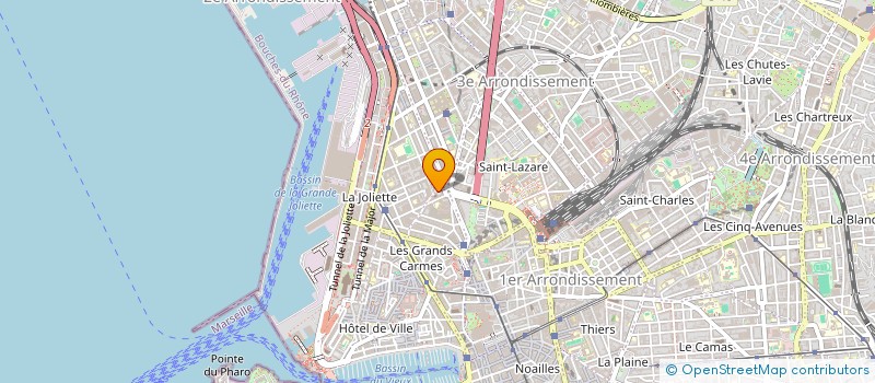 localisation de l'entreprise BK BTP à MARSEILLE