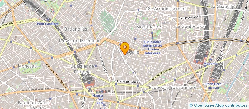 localisation de l'entreprise BK DECO  PARIS
