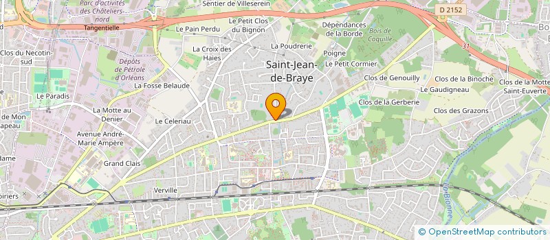 localisation de l'entreprise BK DEFTI à SAINT-JEAN-DE-BRAYE