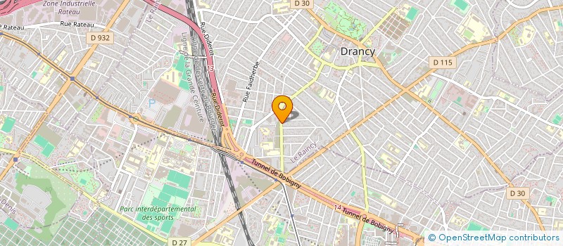 localisation de l'entreprise BK DIAMOU à DRANCY