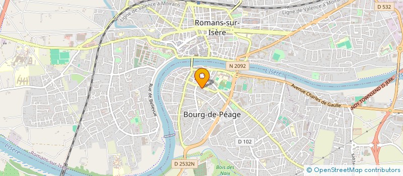 localisation de l'entreprise BK DISTRIBUTION à BOURG-DE-PEAGE