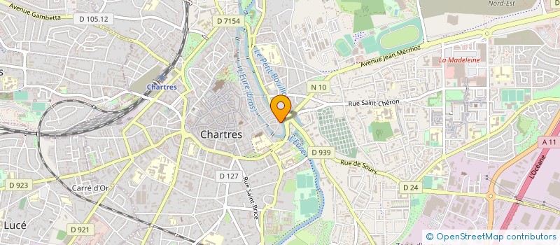 localisation de l'entreprise BK ELECTRICITE à CHARTRES