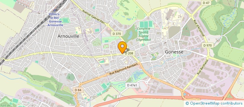 localisation de l'entreprise BK ELITE PRESTIGE à GONESSE