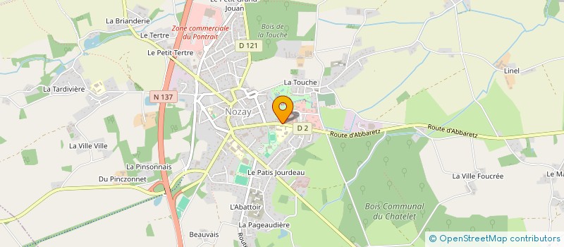 localisation de l'entreprise BK EVENT  NOZAY