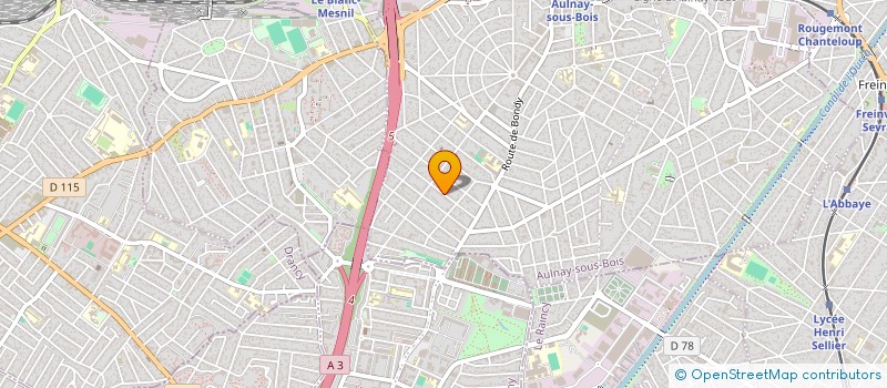 localisation de l'entreprise BK GOOD FOOD à AULNAY-SOUS-BOIS