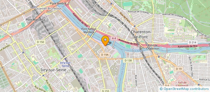 localisation de l'entreprise BK GROUPE  IVRY SUR SEINE