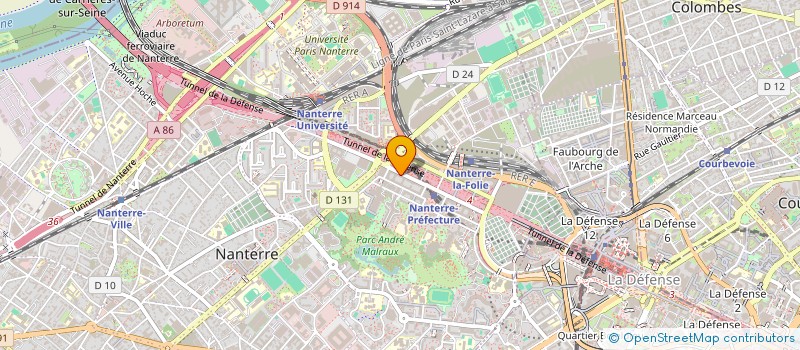 localisation de l'entreprise BK HR  PUTEAUX