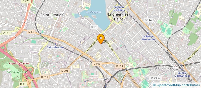 localisation de l'entreprise BK IMMOBILIER à ROMAINVILLE