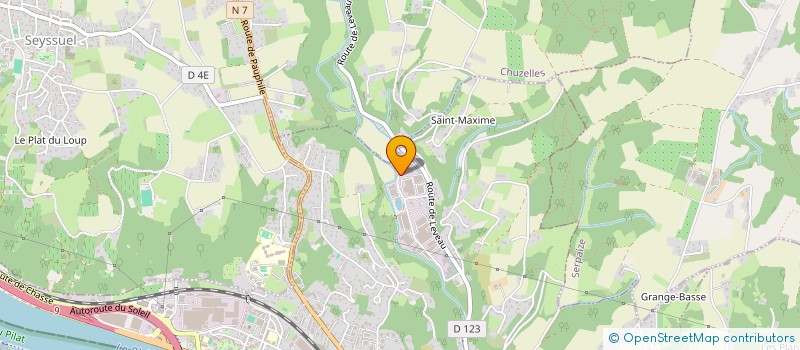 localisation de l'entreprise BK INFLUENCE  VIENNE