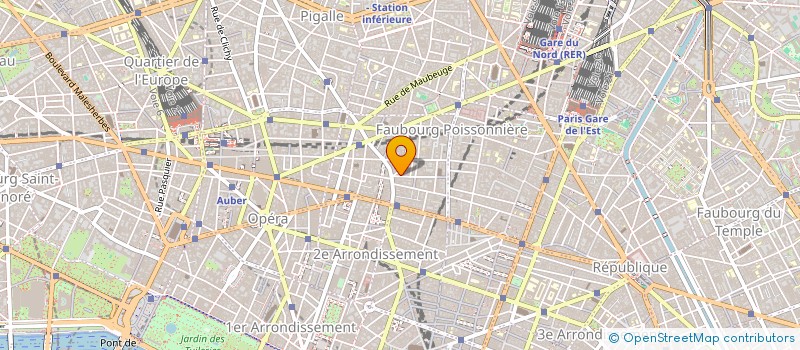 localisation de l'entreprise BK INVEST à PARIS