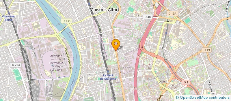 localisation de l'entreprise BK INVEST à MAISONS-ALFORT