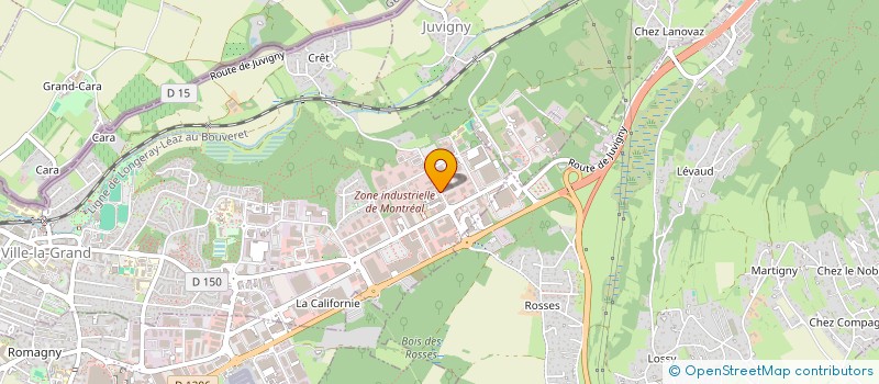 localisation de l'entreprise BK INVEST  VILLE-LA-GRAND