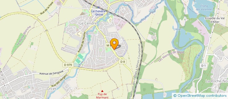 localisation de l'entreprise BK INVEST  LE CENDRE