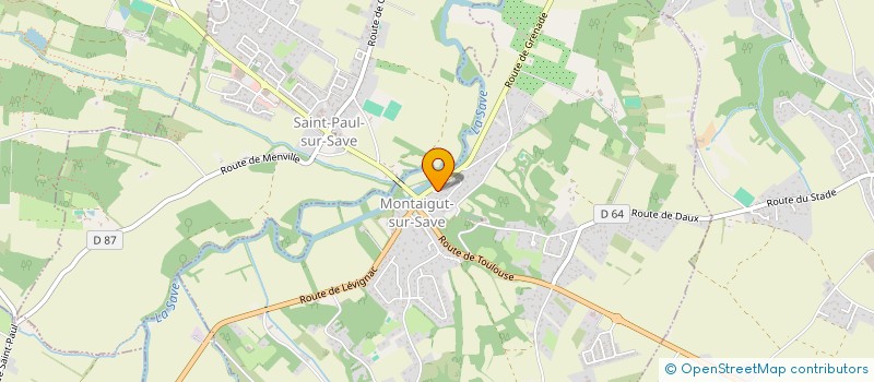 localisation de l'entreprise BK INVEST  MONTAIGUT-SUR-SAVE