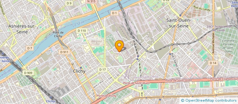 localisation de l'entreprise BK INVEST FRANCE à CLICHY