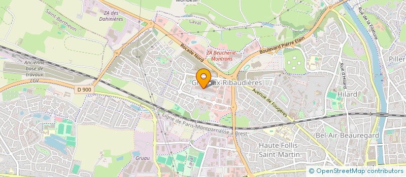localisation de l'entreprise BK LAVAL à LAVAL
