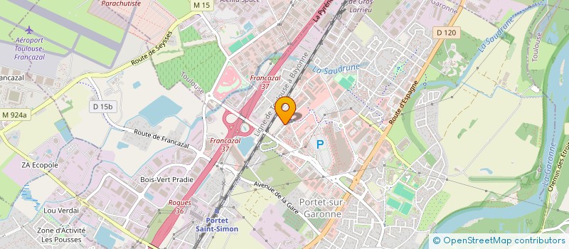 localisation de l'entreprise BK LITERIE à PORTET-SUR-GARONNE