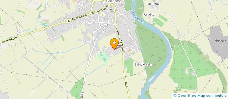 localisation de l'entreprise BK LOC  VERDUN-SUR-GARONNE